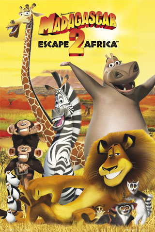 "Madagascar 2" estréia hoje nos cinemas brasileiros