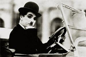 Charles Chaplin em desenho animado
