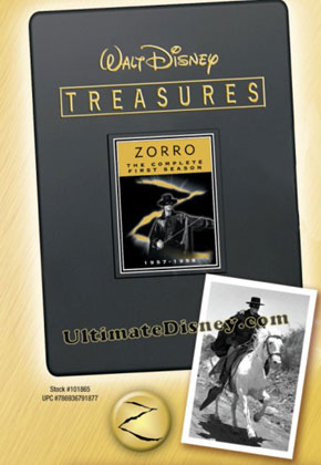 "Zorro" é próxima novidade na série Walt Disney Treasures