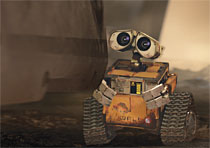 Divulgada primeira imagem de "Wall-E" da Pixar