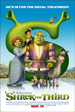 Revelado novo pôster de "Shrek Terceiro"