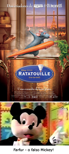"Ratatouille" ganha novo pôster no Brasil