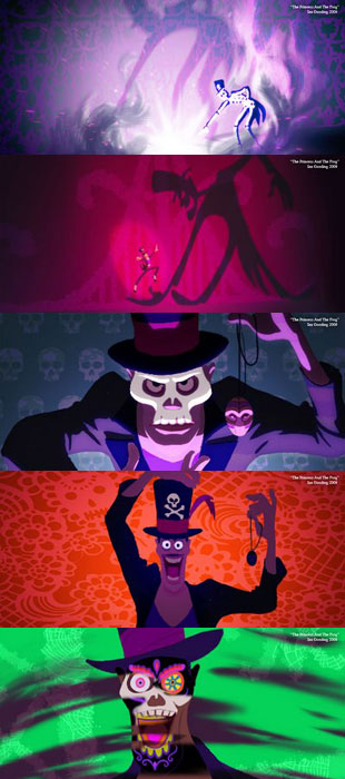 Disney divulga arte do vilão de "A Princesa e o Sapo".
