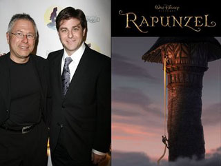Alan Menken e Glenn Slater confirmados em "Rapunzel"