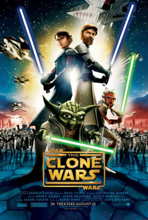 Confira novo pôster de "Clone Wars"