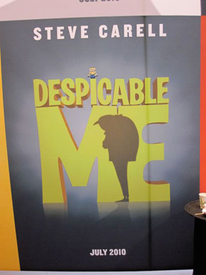 Primeiro poster de "Despicable Me"